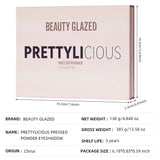 BEAUTY GLAZED - 84 Colors PRETTYLICIOUS Pressed powder eyeshadow