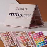 BEAUTY GLAZED - 84 Colors PRETTYLICIOUS Pressed powder eyeshadow