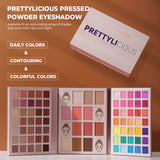 BEAUTY GLAZED - 84 Colors PRETTYLICIOUS Pressed powder eyeshadow