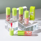 BEAUTY GLAZED -Bright Lustrous Lip Oil Moisturizing Shine Plumping.4g