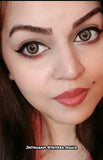 UYAAI -BIO-ESSENCE - 1 Pair Korean Lenses Coloured Lenses - BLACK SWAN BROWN
