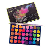 BEAUTY GLAZED
- Color Vibes 40 Shades Eyeshadow Palette.