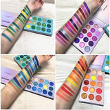 BEAUTY GLAZED - Colour Board 60 Shades Eye Shadow Palette.