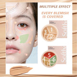 BEAUTY GLAZED - 3in1 Cream Concealer And Colour Correction Pot.