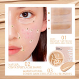 BEAUTY GLAZED - 3in1 Cream Concealer And Colour Correction Pot.