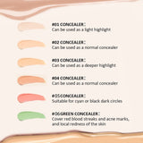 BEAUTY GLAZED - 3in1 Cream Concealer And Colour Correction Pot.