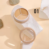BEAUTY GLAZED - 3in1 Cream Concealer And Colour Correction Pot.