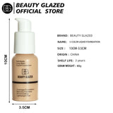 Beauty Glazed Soft Matte Silky Full Coverage Liquid Foundation 30ml
