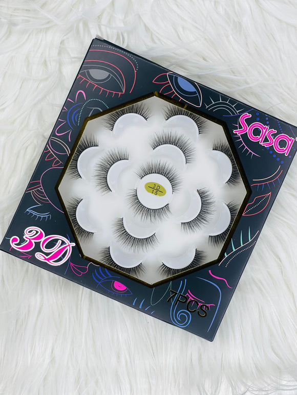 SASA 3D -7 PAIR wispy lashes -15