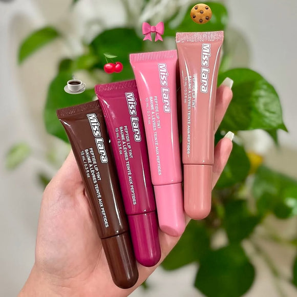Miss Lara Peptide Lip Tint Plumping Gloss set of 4 pcs