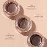 BEAUTY GLAZED WATERPROOF MOUSSE EYEBROW GEL -