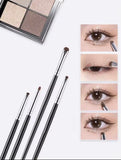 Black Eye Detail Makeup Brushes Pony Hair -4pcs