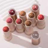 Beauty Glazed Cream Blush Stick Hydrating For Lip & Cheek.7g