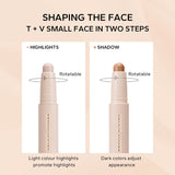 BEAUTY GLAZED - Highlighter & Contour Double-Headed Stick -