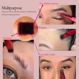 4D Hair Stroke Brow Stamp Brush Multi-purpose Eyebrow Makeup Brush