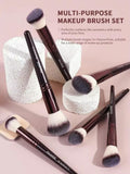MAANGE -30 pcs professional brushes set - BURGUNDY