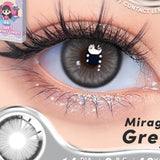 UYAAI -BIO-ESSENCE - 1 Pair Korean Lenses Coloured Lenses -MIRAGE GREY