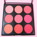 Mocallure Blusher Palette - 9 Colours-