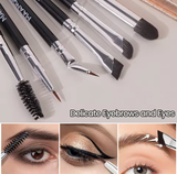 MAANGE 6 pcs EYE BRUSHES SET- BLACK