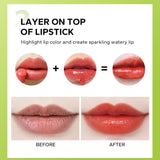 BEAUTY GLAZED - Bright Lustrous Lip Oil Moisturizing Shine Plumping Lip Tint And Gloss.4g