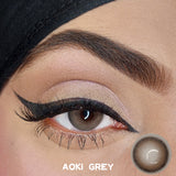 UYAAI -Bio-Essence - 1 Pair Korean Lenses Coloured Lenses - Aoki Grey