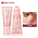 Beauty Glazed 6-Color NATURAL VOLUMIZING LIQUID BLUSH-