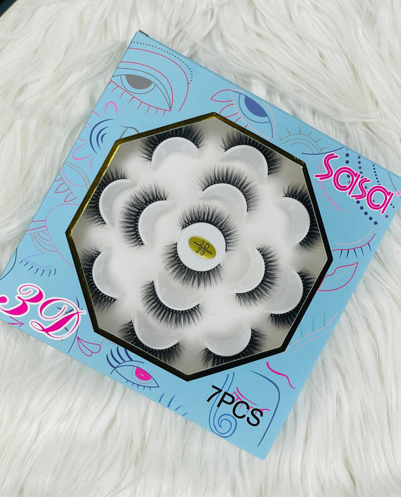 SASA 3D -7 PAIR wispy lashes -23
