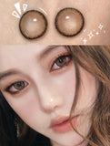 UYAAI -Bio-Essence - 1 Pair Korean Lenses Coloured Lenses - NAMI BROWN