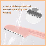 IMAGIC Eyebrow Trimmer  Makeup Knife Portable Blade Shaping Knife Safe Shaving Stainless  Face Razor -1 pc