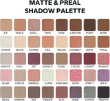 BEAUTY GLAZED NEUTRAL VIBE EYESHADOW PALETTE-