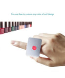 Finger Ring Color Mixing Palette