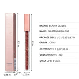 BEAUTY GLAZED -GLISTENING Shine Lip Gloss.