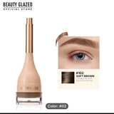 BEAUTY GLAZED WATERPROOF MOUSSE EYEBROW GEL -