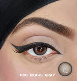 UYYAI -BIO-ESSENCE - 1 PAIR KOREAN LENSES COLOURED LENSES - FOG PEARL GREY