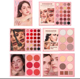 Hudamoji multi colour complete makeup book