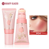 Beauty Glazed 6-Color NATURAL VOLUMIZING LIQUID BLUSH-