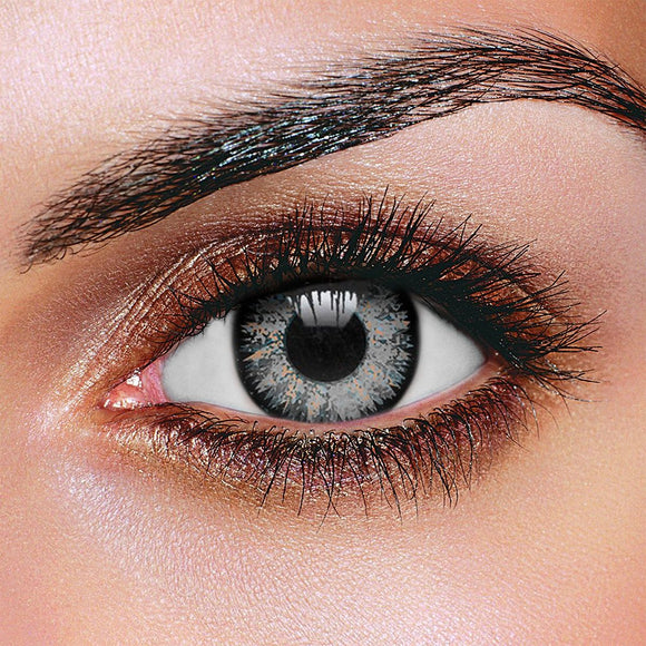 UYAAI -BIO-ESSENCE - 1 Pair Korean Lenses Coloured Lenses - GREY