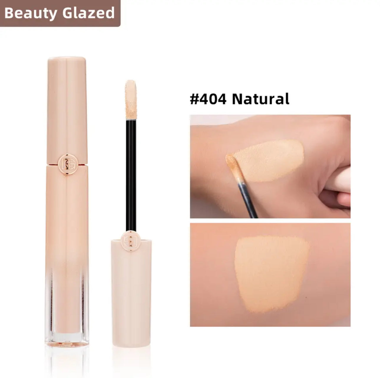 BEAUTY GLAZED Liquid Matte Full Coverage Concealer 2.5ml Beauty Glazed PK