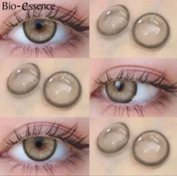 Bio-Essence - 1 Pair Korean Lenses Colored Contact Lenses - Poet brown