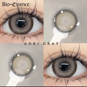 Bio-Essence - 1 Pair Korean Lenses Coloured Lenses - Aoki Grey
