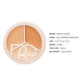 BEAUTY GLAZED - 3in1 Cream Concealer And Colour Correction Pot.