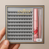 ANJIEER® Individual Eye CLUSTER Lashes 200 pcs –