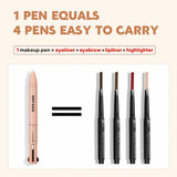 BEAUTY GLAZED - 4 in 1 Makeup Pen (Highlighter / Eyeliner / Eyebrow / Lip Liner)