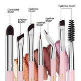 MAANGE 6 pcs EYE BRUSHES SET- PINK