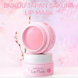 LAIKOU Cherry Blossom Lip Serum Mask
