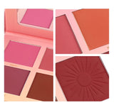 Imagic Professional 6 Colour Touch Blush-on palette
