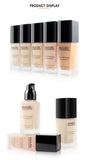 IMAGIC Face Liquid Foundation Cream Full Coverage Pump Concealer Oil-control Easy to Wear Soft Face Cover Makeup Foundation