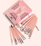 Maange pink Makeup 20 pcs Brushes
