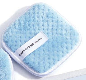 SQUARE Clean sponge  Makeup Microfiber Cloth Pads -1 Pc